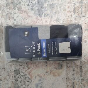 George 6 pack Boxer Briefs Size 3XL
